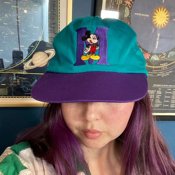 Vintage 9s Disney Mickey Mouse Hat 